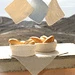 107-30 b - Provence kitchen  hand towel pattern 