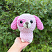 Puppy Love Valentines Dog pattern