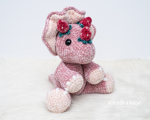 Strawberry Tanner the Triceratops photo 3