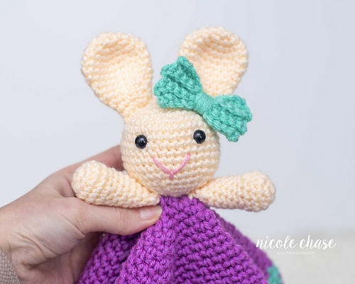 Hug Me Bunny Lovey photo 3