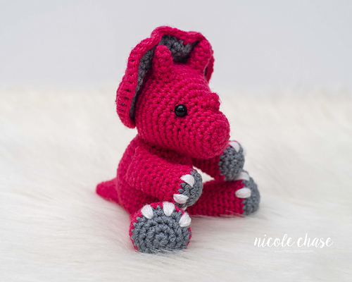 Mini Tanner the Triceratops photo 2