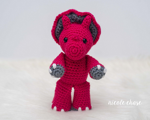 Mini Tanner the Triceratops photo 5