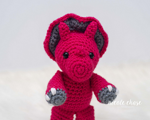 Mini Tanner the Triceratops photo 4