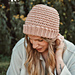 Basic Ridge Beanie pattern 