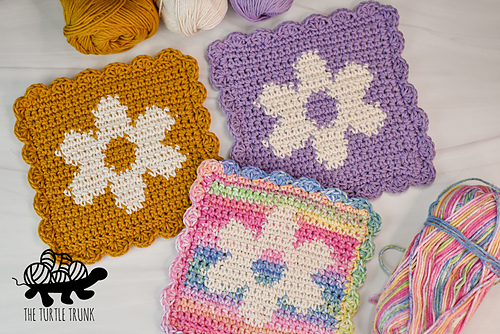 Flower Dishcloth 다른 모습 1
