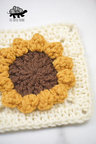 Ravelry: Sunflower Square pattern by The Turtle Trunk
