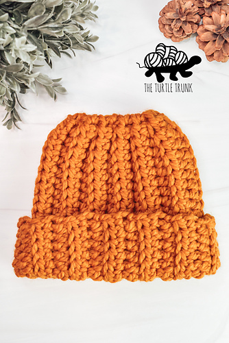 Ravelry: Easy Breezy Super Chunky Bun Beanie pattern by The Turtle Trunk