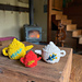 Tiny Woolen Teapots pattern 