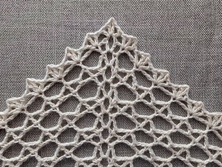 Ravelry: Lace Mesh Crochet Triangle Neck Scarf #116 pattern by ...