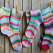 Happy Scrappy Socks pattern 