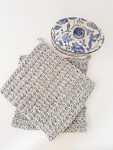 Textured washcloth photo 5