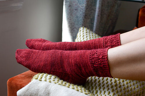 Ravelry: Chisholm Socks pattern by Kirsten Kapur