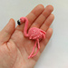 Flamingo Leo Amigurumi Bird pattern