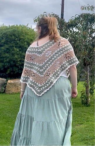 The Highland Thistle Poncho