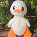 No-Sew Goose Snuggler pattern 