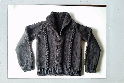 P.30 Shawl Collar Cardigan へちま衿のカーディガン 다른 모습 4