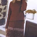 Funnel-Neck Pullover pattern 