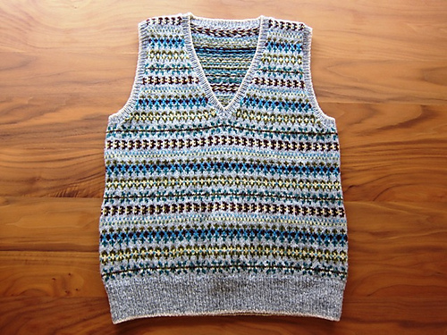 p4.Fair Isle Vest 다른 모습 2