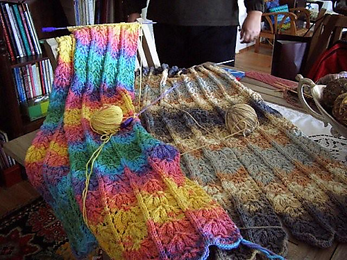 Crystal Lake Lacy Shawl photo 4