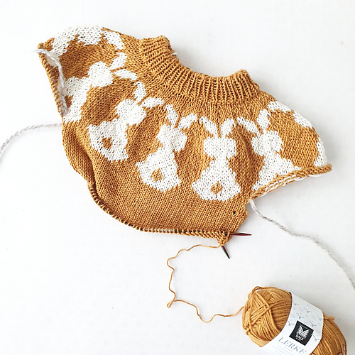 Barnas kaningenser / Junior's Bunny Sweater - Tonje Haugli