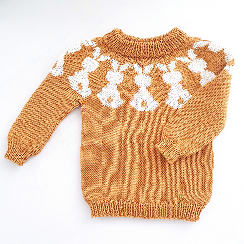 Barnas kaningenser / Junior's Bunny Sweater - Tonje Haugli