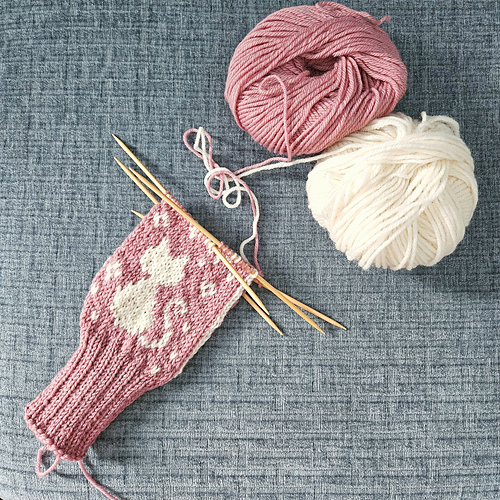 Katt i snøen / Snowy Cat - Tonje Haugli