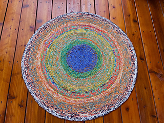 Inspiration: Grandma’s rug, many decades old!