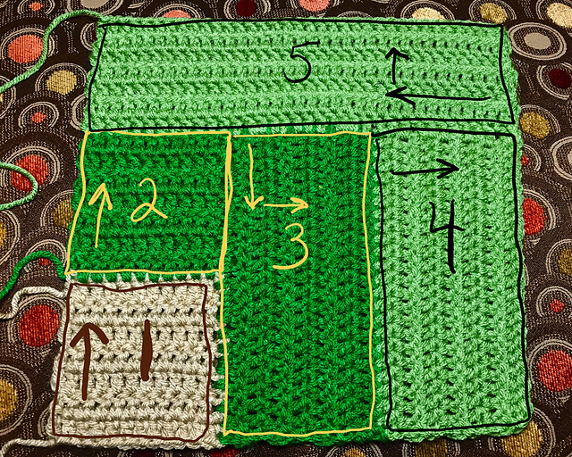 Ravelry: toriellen's Mitered Squares Afghan