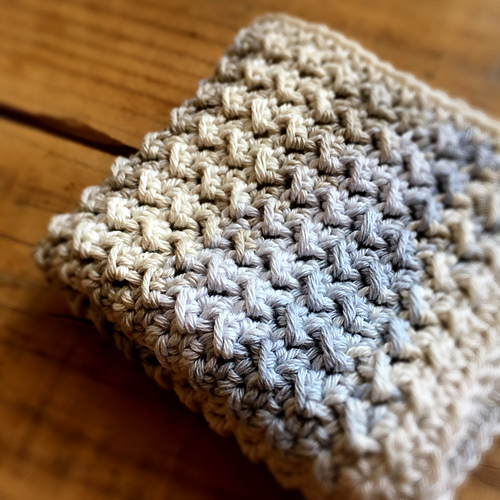 Crunchy Stitch Dishcloth photo 6