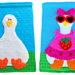 Porch Goose Berry Flag pattern 