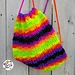 Bright Stripes Backpack pattern 