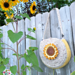 Sunflower Circle Tote pattern 