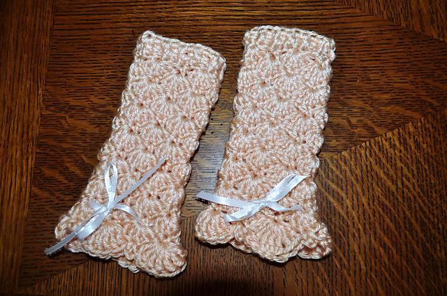 Ravelry: Shells & Ruffles All Purpose Warmers pattern by 5packs Crochet