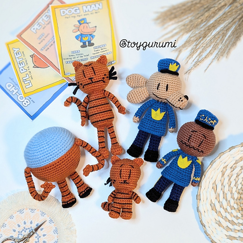 80HD Hund Mann Amigurumi - Ankita Palit