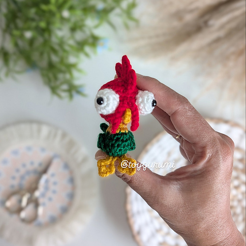 Hei Hei Moana Amigurumi