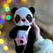 Sky the panda Amigurumi pattern 