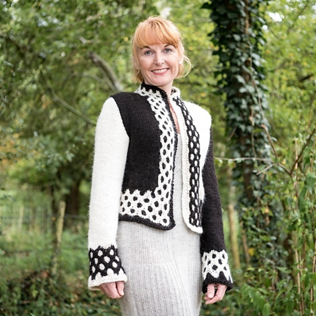 Ravelry Shadow Box Jacket pattern by Tracy Birch