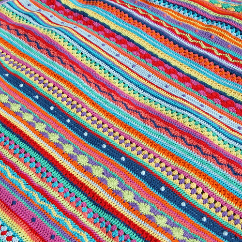 As-We-Go Stripey Blanket 다른 모습 3