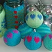 Easy knit bauble cover pattern 