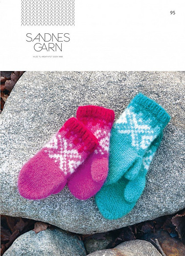 Marius-votter barn - Sandnes Garn