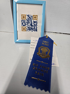 First Place at Big Knob Grange Fair, completed 8/15/25. not a rickroll or phishy site.