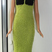 #1000 Red Dress with Ruffles pattern 