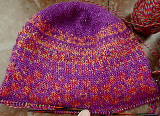 a little more than half the body finished