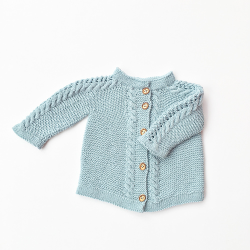 Rillejakke med mønster - Tusenmasker