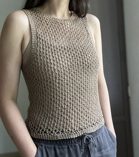 トップス mesh pattern KNIT shirt mesh♡ pattern KNIT shirt NKNIT