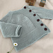 Mossy Baby Cardigan BJ315 pattern 