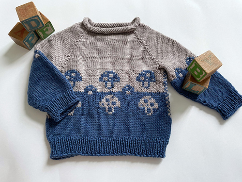 Mushroom Genser BJ19 - Sharyn Armstrong