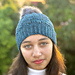 Three Slanted Petals Hat pattern
