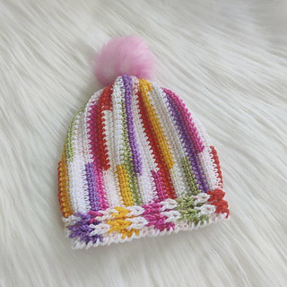 Ravelry: Braided Loops Hat pattern by Kavita Goel