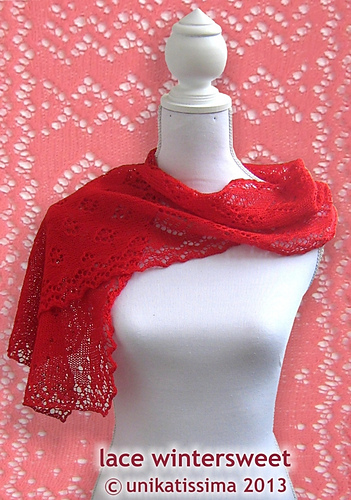 tablerunner/shawl (red)/Tischläufer/das Tuch (rot)